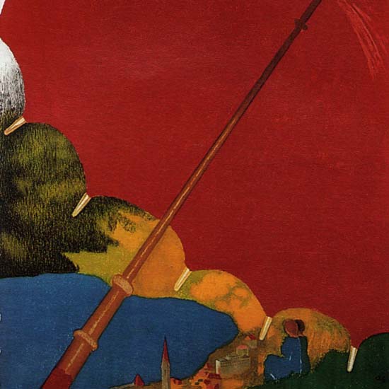 Detail Of Graubuenden RhB Switzerland Schweiz Suisse | Best of Vintage Ad Art 1891-1970