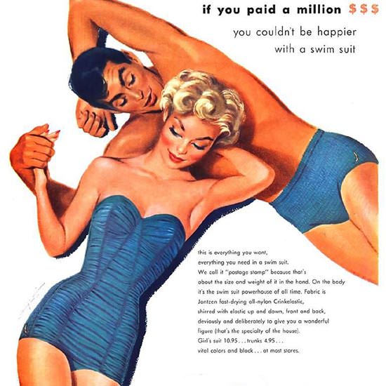 Detail Of Jantzen Swim Suits If You Paid A Million Best O All | Best of Vintage Ad Art 1891-1970
