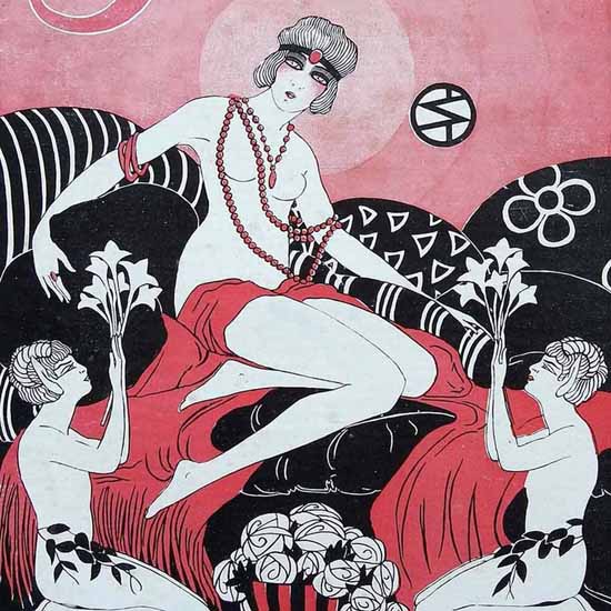 Detail Of Le Sourire 1920 L Idole | Best of Vintage Ad Art 1891-1970