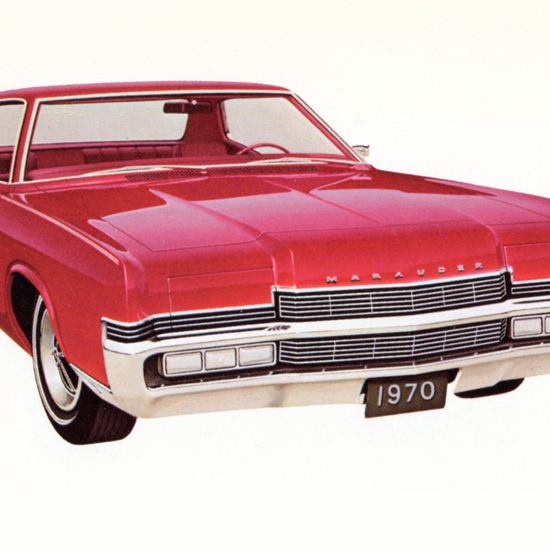 Detail Of Mercury Marauder 1970 Password For Action | Best of Vintage Ad Art 1891-1970