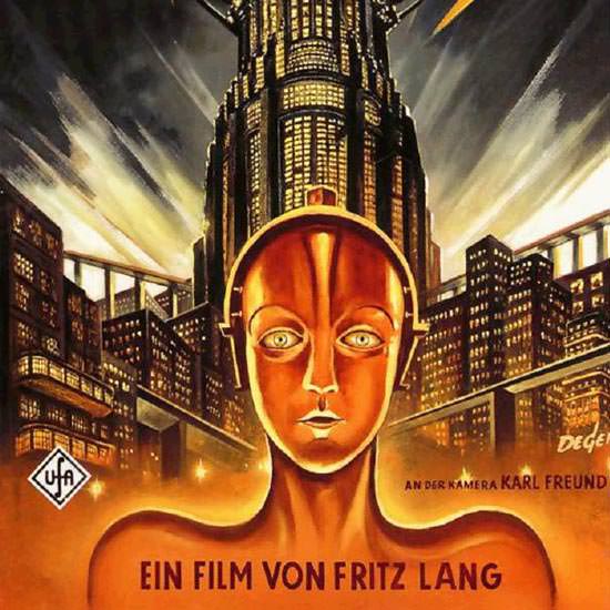 Detail Of Metropolis Movie Fritz Lang UfA 1927 | Best of Vintage Ad Art 1891-1970