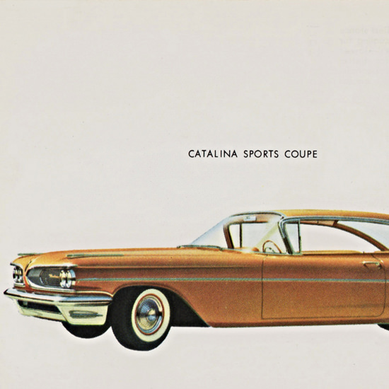 Detail Of Pontiac Catalina Sports Coupe 1959 | Best of 1950s Ad and Cover Art