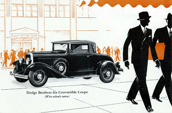 Dodge Brothers Six Convertible Coupe 1930 | Vintage Cars 1891-1970