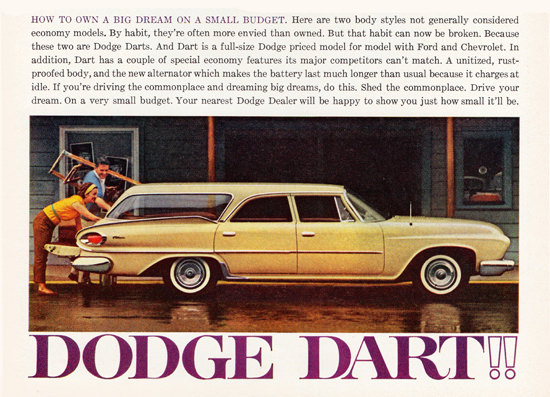 Dodge Dart Station 1961 Drive Your Dream | Vintage Cars 1891-1970
