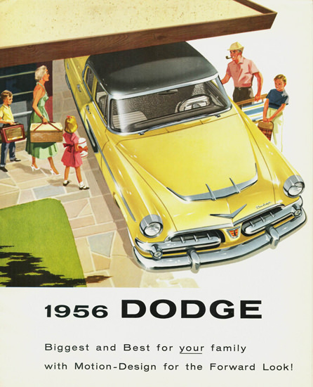 Dodge Mayfair Four Door Sedan Canada 1956 | Vintage Cars 1891-1970