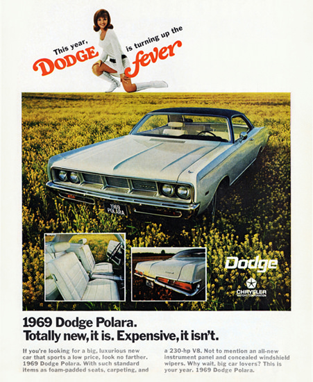 Dodge Polara Hardtop 1969 Dodge Fever | Vintage Cars 1891-1970