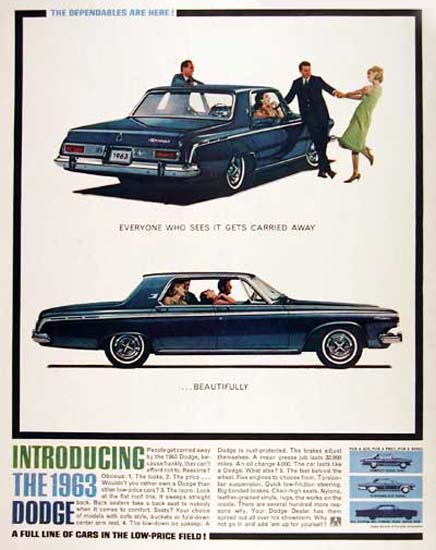 Dodge Polara Sedan 1963 Low-Price Field | Vintage Cars 1891-1970