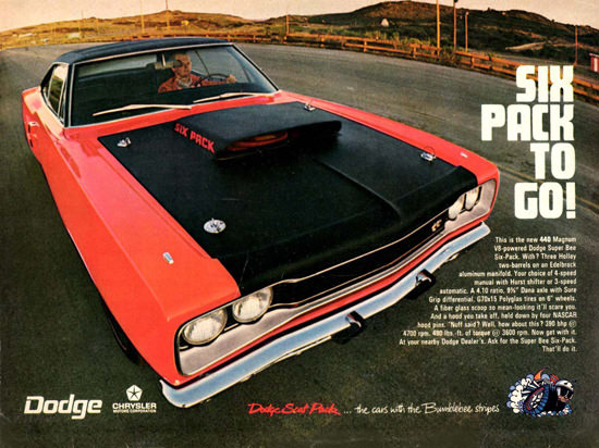 Dodge Super Bee 1969 | Vintage Cars 1891-1970