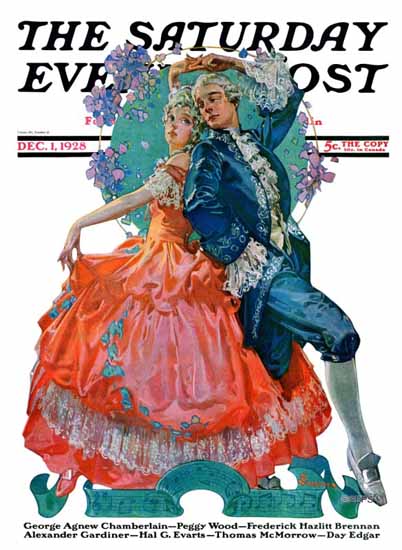 EM Jackson Saturday Evening Post 1928_12_01 | The Saturday Evening Post Graphic Art Covers 1892-1930