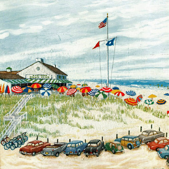 Edna Eicke The New Yorker 1957_07_27 Copyright crop | Best of 1950s Ad and Cover Art