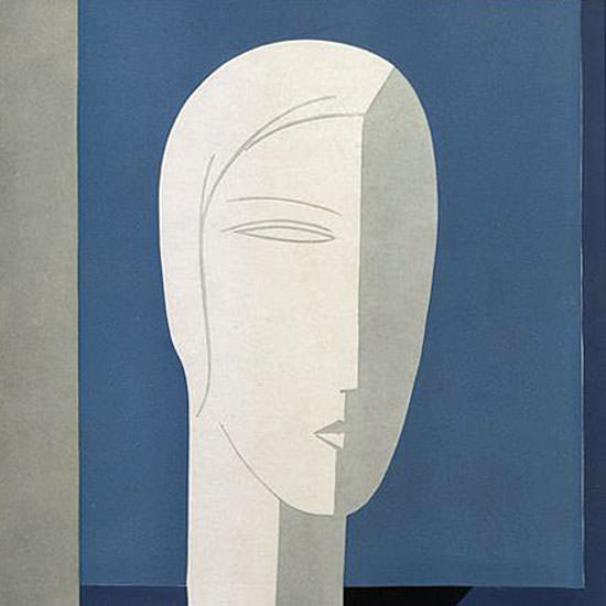Eduardo Garcia Benito Vogue Cover 1929-05-25 Copyright crop | Best of 1920s Ad and Cover Art