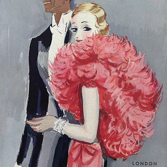 Eduardo Garcia Benito Vogue Cover 1934-06-15 Copyright crop | Best of Vintage Cover Art 1900-1970