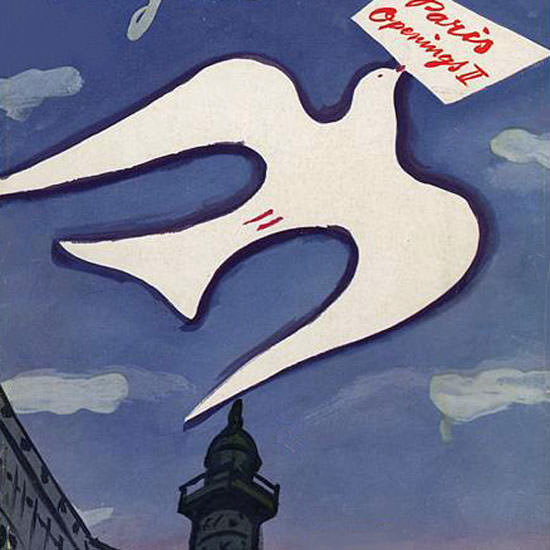 Eduardo Garcia Benito Vogue Cover 1939-03-15 Copyright crop | Best of Vintage Cover Art 1900-1970