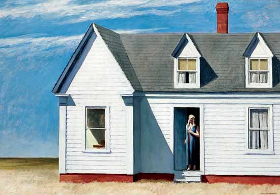 Edward Hopper High Noon 1949 | Edward Hopper Paintings, Aquarelles, Illustrations, Ads 1900-1966
