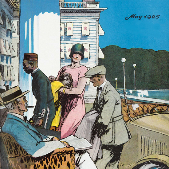 Edward Hopper Hotel Management 5-1925 crop | Edward Hopper Paintings, Aquarelles, Illustrations, Ads 1900-1966