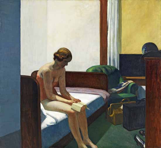 Edward Hopper Hotel Room 1931 | Edward Hopper Paintings, Aquarelles, Illustrations, Ads 1900-1966