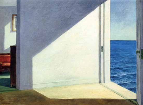 Edward Hopper Rooms by the Sea 1951 | Edward Hopper Paintings, Aquarelles, Illustrations, Ads 1900-1966