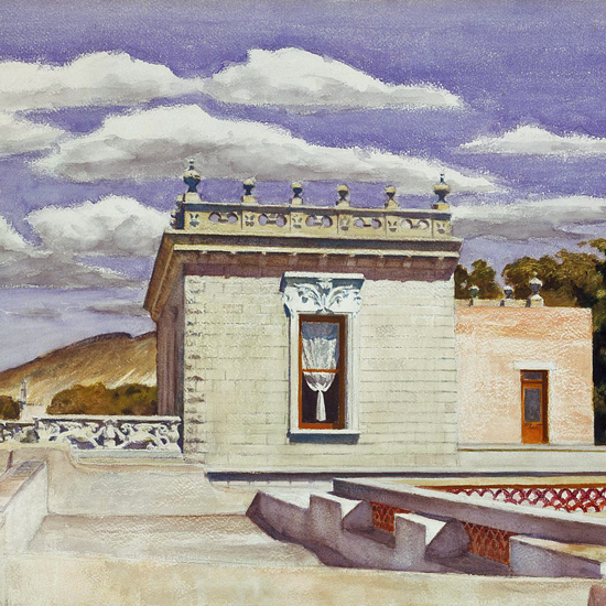 Edward Hopper Saltillo Mansion 1943 crop | Edward Hopper Paintings, Aquarelles, Illustrations, Ads 1900-1966