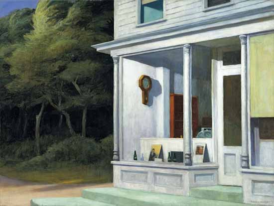 Edward Hopper Seven AM 1948 | Edward Hopper Paintings, Aquarelles, Illustrations, Ads 1900-1966