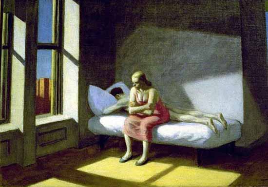 Edward Hopper Summer in the City 1950 | Edward Hopper Paintings, Aquarelles, Illustrations, Ads 1900-1966