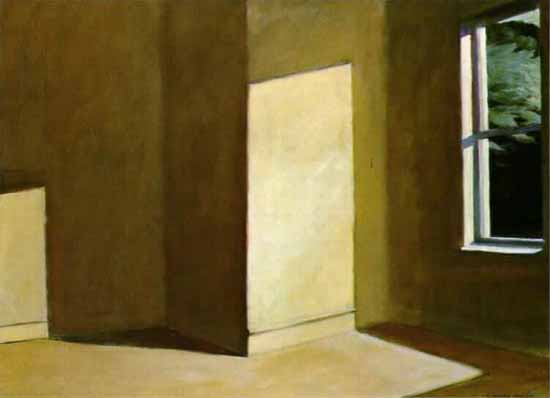 Edward Hopper Sun in an Empty Room 1963 | Edward Hopper Paintings, Aquarelles, Illustrations, Ads 1900-1966