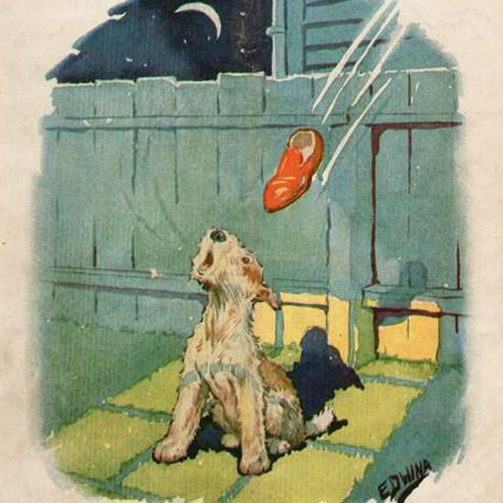 Edwina Life Humor Magazine 1929-09-20 Copyright crop | Best of Vintage Cover Art 1900-1970