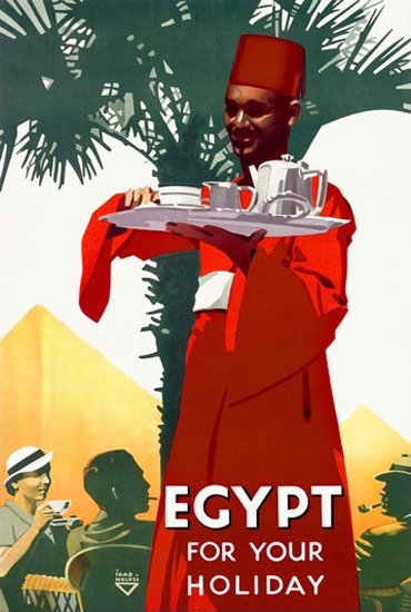 Egypt For Your Holiday Pyramides | Vintage Travel Posters 1891-1970