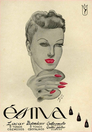 Esma Cosmetics | Sex Appeal Vintage Ads and Covers 1891-1970