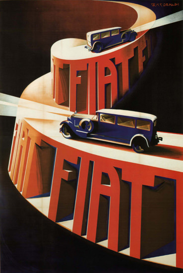 FIAT Italia Italy Barabino Graeve Genova | Vintage Cars 1891-1970
