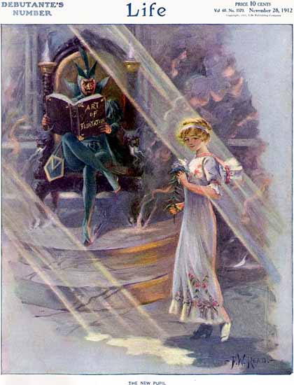 FW Read Life Humor Magazine 1912-11-28 Copyright | Life Magazine Graphic Art Covers 1891-1936