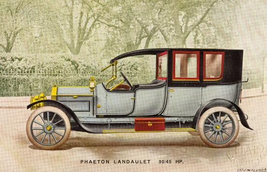 Fiat 45 HP Phaeton Landaulet 1911 | Vintage Cars 1891-1970