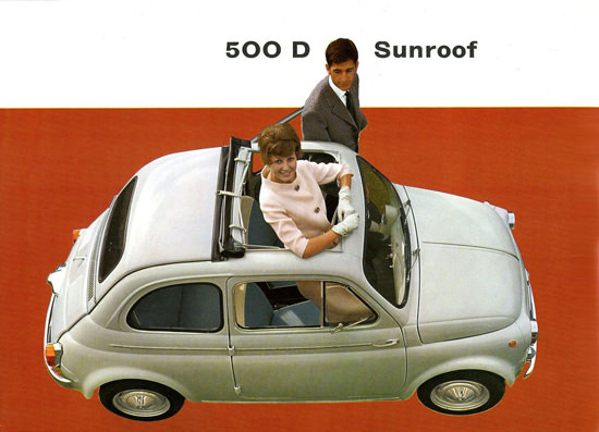 Fiat 500 D Sunroof 1955 | Vintage Cars 1891-1970