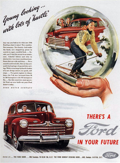 Ford Crystal Ball 1946 Hustle | Vintage Cars 1891-1970
