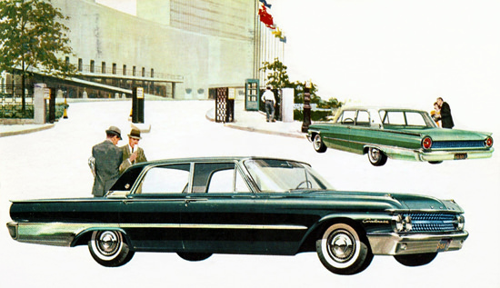 Ford Galaxie Town Sedan 1961 Green | Vintage Cars 1891-1970