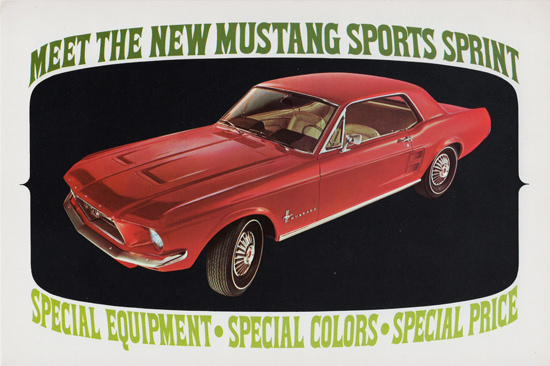 Ford Mustang Sports Sprint Limited Edition 1967 | Vintage Cars 1891-1970