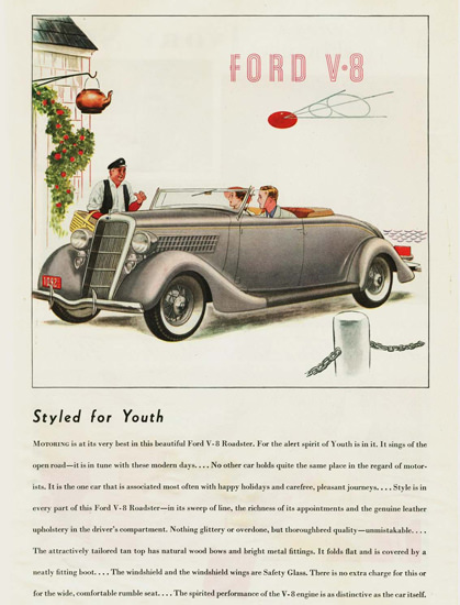 Ford V8 Roadster 1935 | Vintage Cars 1891-1970