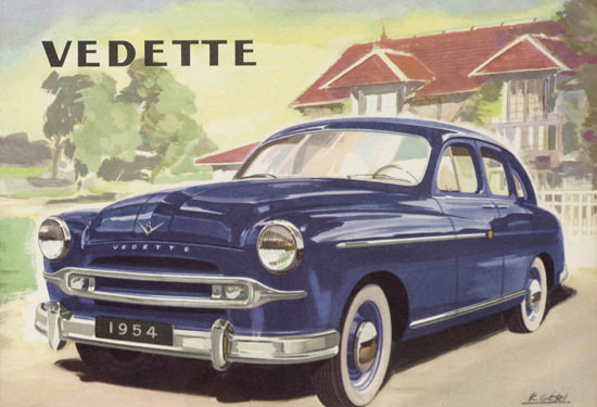 Ford Vedette  1954 | Vintage Cars 1891-1970