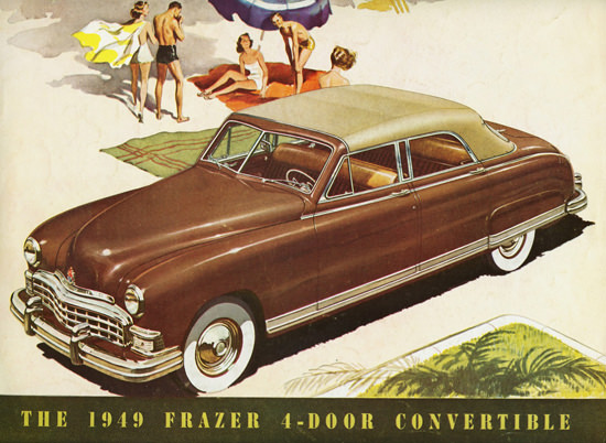 Frazer 4 Door Convertible 1949 | Vintage Cars 1891-1970
