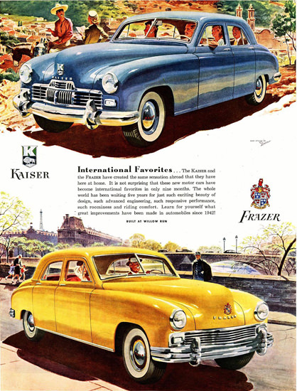 Frazer And Kaiser 1947 | Vintage Cars 1891-1970
