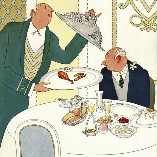 Gardner Rea The New Yorker 1933_11_25 Copyright crop | Best of 1930s Ad and Cover Art