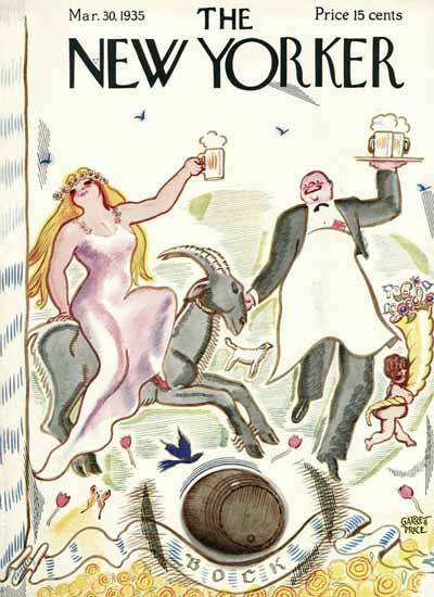 Garrett Price The New Yorker 1935_03_30 Copyright | The New Yorker Graphic Art Covers 1925-1945