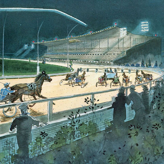 Garrett Price The New Yorker 1962_05_12 Copyright crop | Best of Vintage Cover Art 1900-1970
