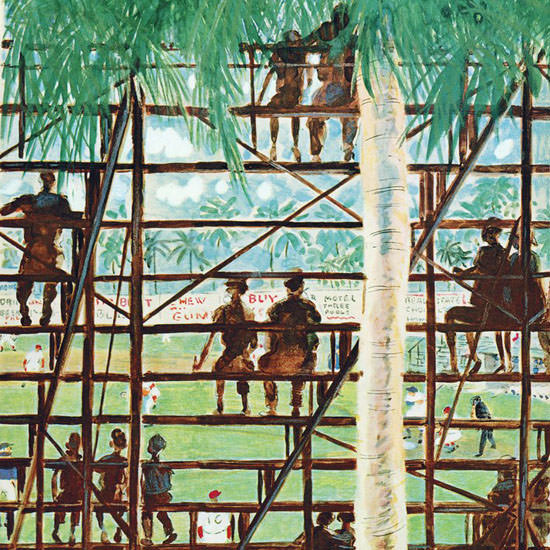 Garrett Price The New Yorker 1963_03_09 Copyright crop | Best of 1960s Ad and Cover Art