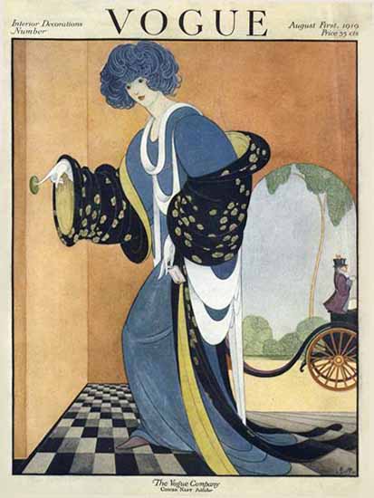 George Wolfe Plank Vogue Cover 1919-08-01 Copyright Sex Appeal | Sex Appeal Vintage Ads and Covers 1891-1970