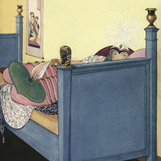 George Wolfe Plank Vogue Cover 1920-03-31 Copyright crop | Best of Vintage Cover Art 1900-1970