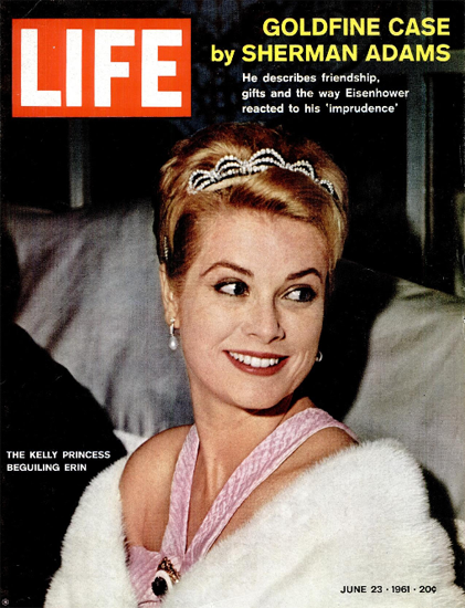 Grace Kelly Princess Monaco Ireland 23 Jun 1961 Copyright Life Magazine | Life Magazine Color Photo Covers 1937-1970