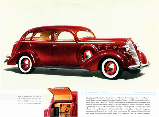 Graham Custom Series 120 Supercharger 1937 | Vintage Cars 1891-1970