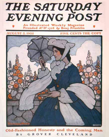 Guernsey Moore Cover Artist Saturday Evening Post 1905_08_05 | The Saturday Evening Post Graphic Art Covers 1892-1930