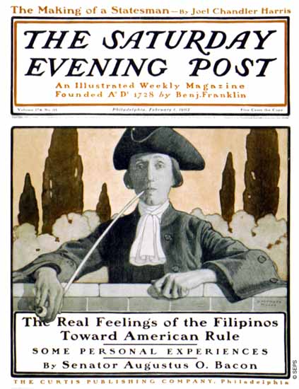 Guernsey Moore Saturday Evening Post 1902_02_01 | The Saturday Evening Post Graphic Art Covers 1892-1930