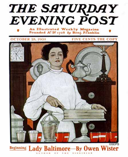 Guernsey Moore Saturday Evening Post 1905_10_28 | The Saturday Evening Post Graphic Art Covers 1892-1930